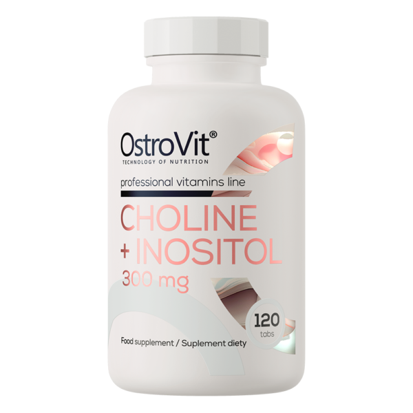 eng_pl_OstroVit-Choline-Inositol-300-mg-120-tablets-27103_1 OstroVit Choline + Inositol 300mg 120tabs / Koliin + Inositool