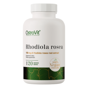 OstroVit Rhodiola Rosea VEGE 120tabs / Roosilõhnalise kuldjuure ekstrakt