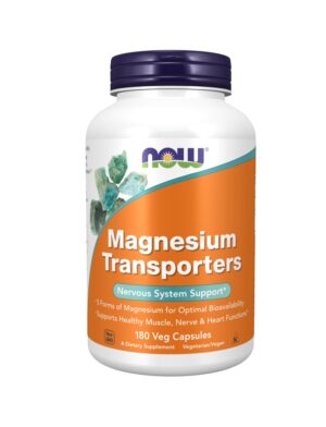 Now Foods Magnesium Transporters 180caps / Magneesium 5 vormis