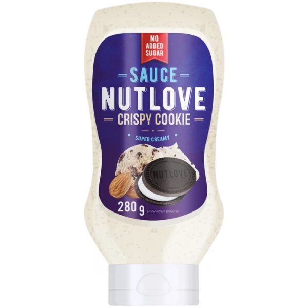 AllNutrition Nutlove Crispy Cookie Sauce 280ml / Küpsisemaitseline kaste