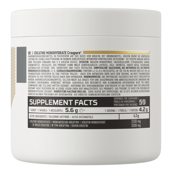 OstroVit Creatine Monohydrate Creapure 250g (apple & mint)